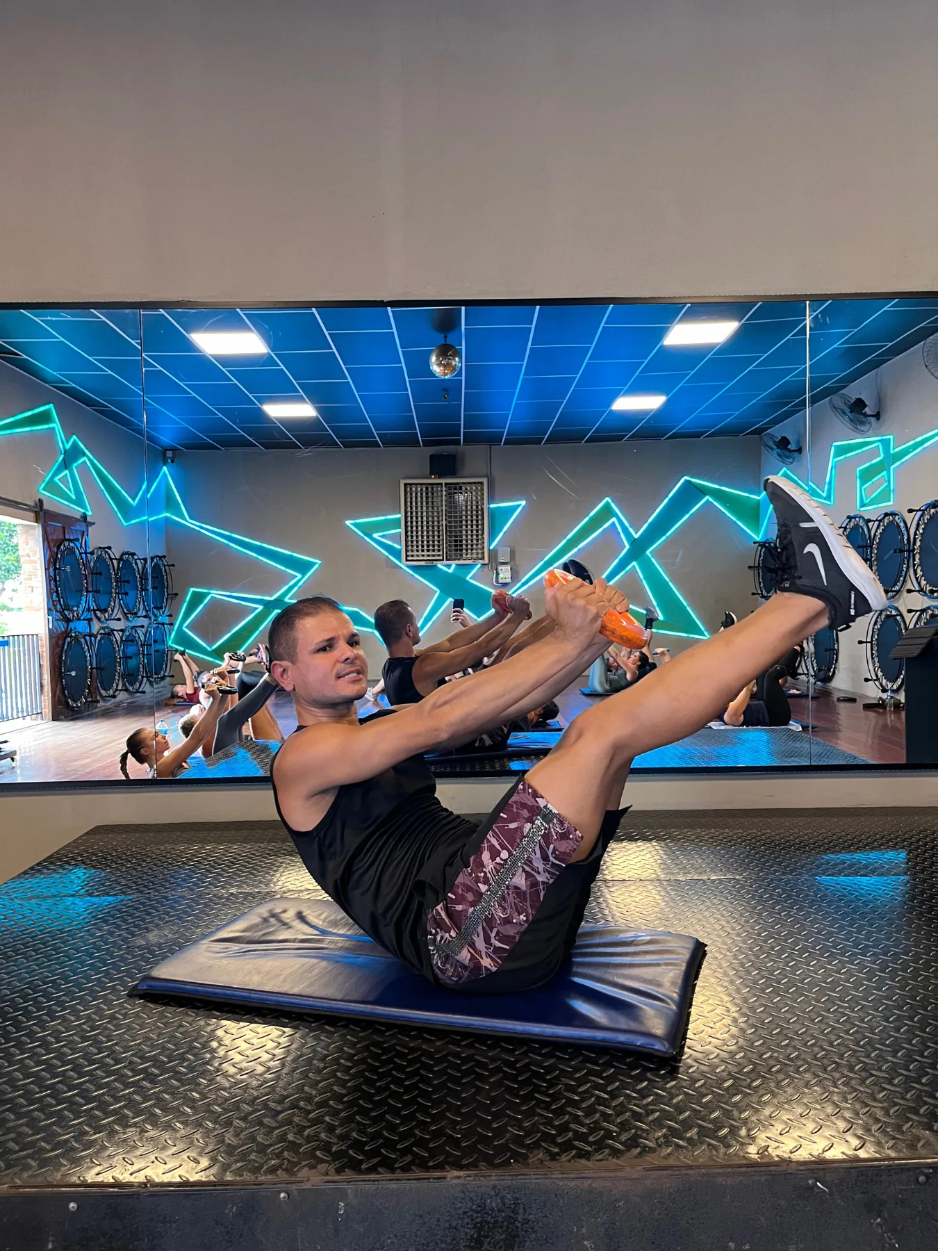 Aula de Abdominal na Fábrica Academia